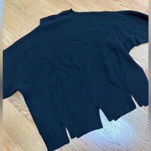 Proenza Schouler Black Textured Sweater